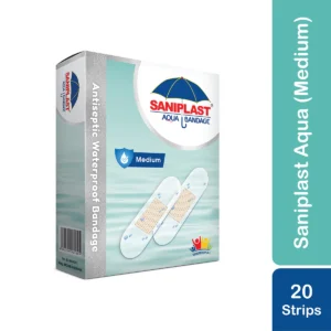 Saniplast Aqua Waterproof Bandage Medium (20 Strips)