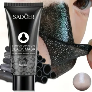 Bamboo Charcoal Black Peel-Off Mask – Deep Clean & Detox for Glowing Skin